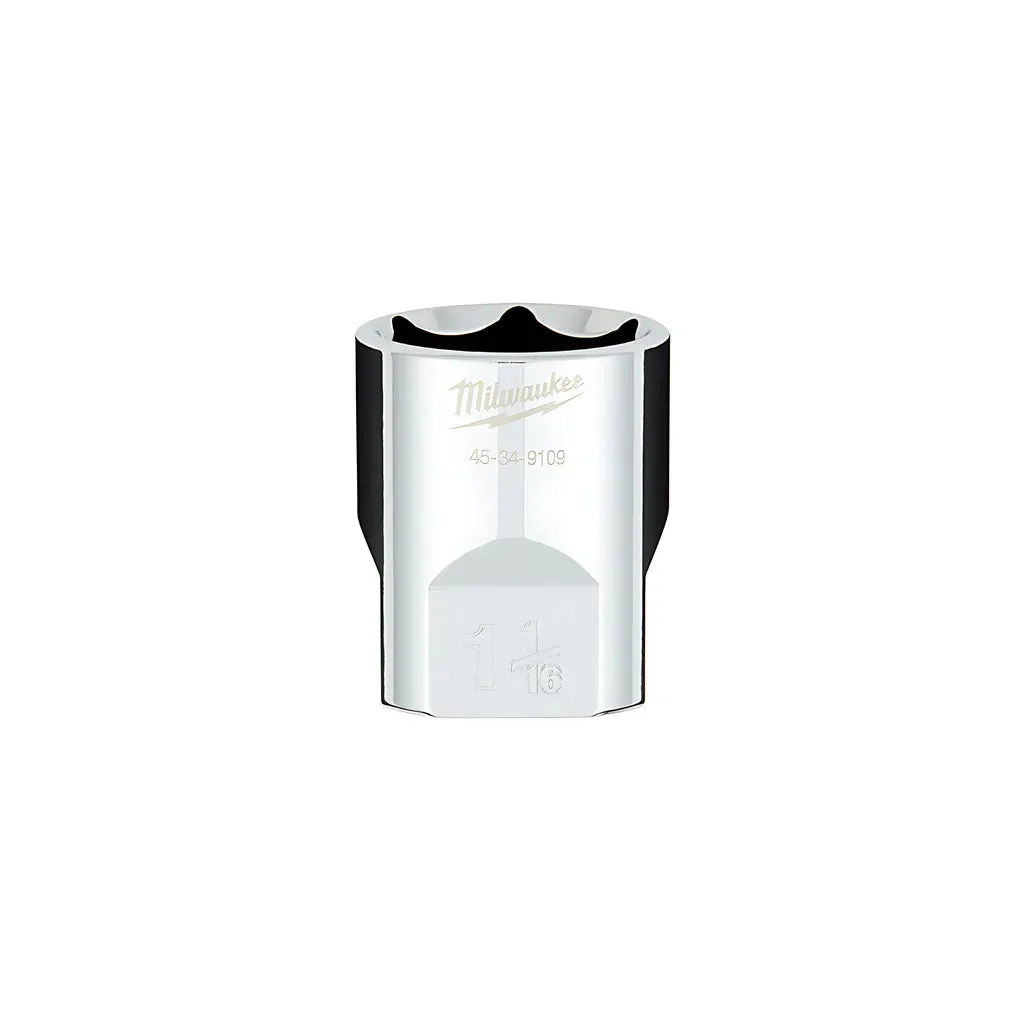 1/2 in. Drive 1-1/16 in. SAE 6-Point Socket with FOUR FLAT™ Sides