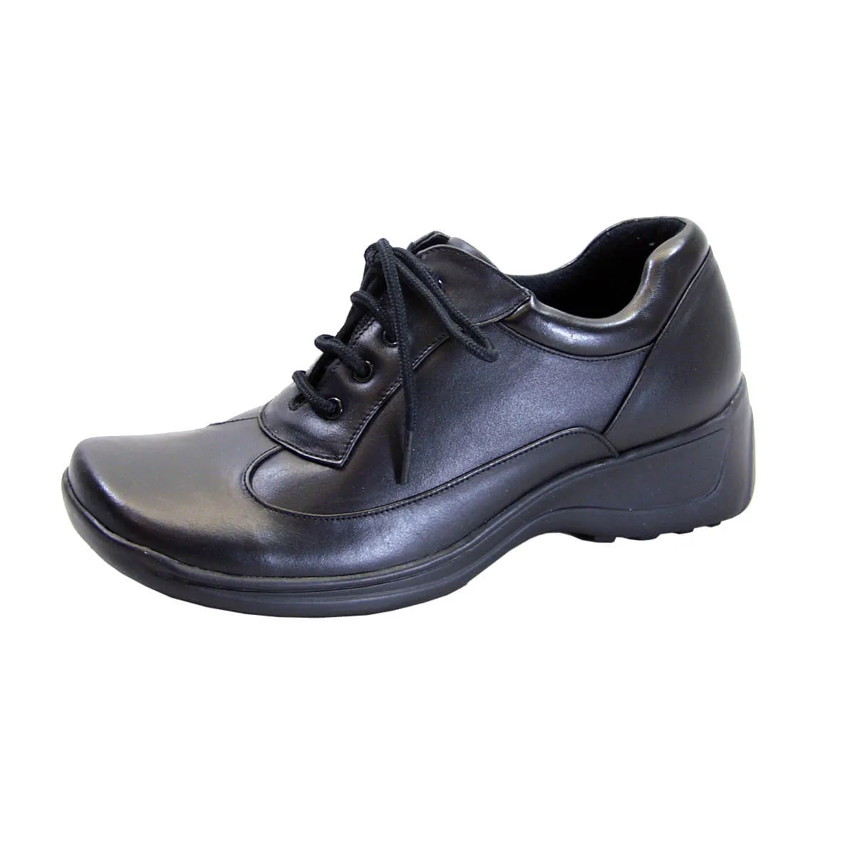24 HOUR COMFORT Maja Women's Wide Width Leather Oxfords