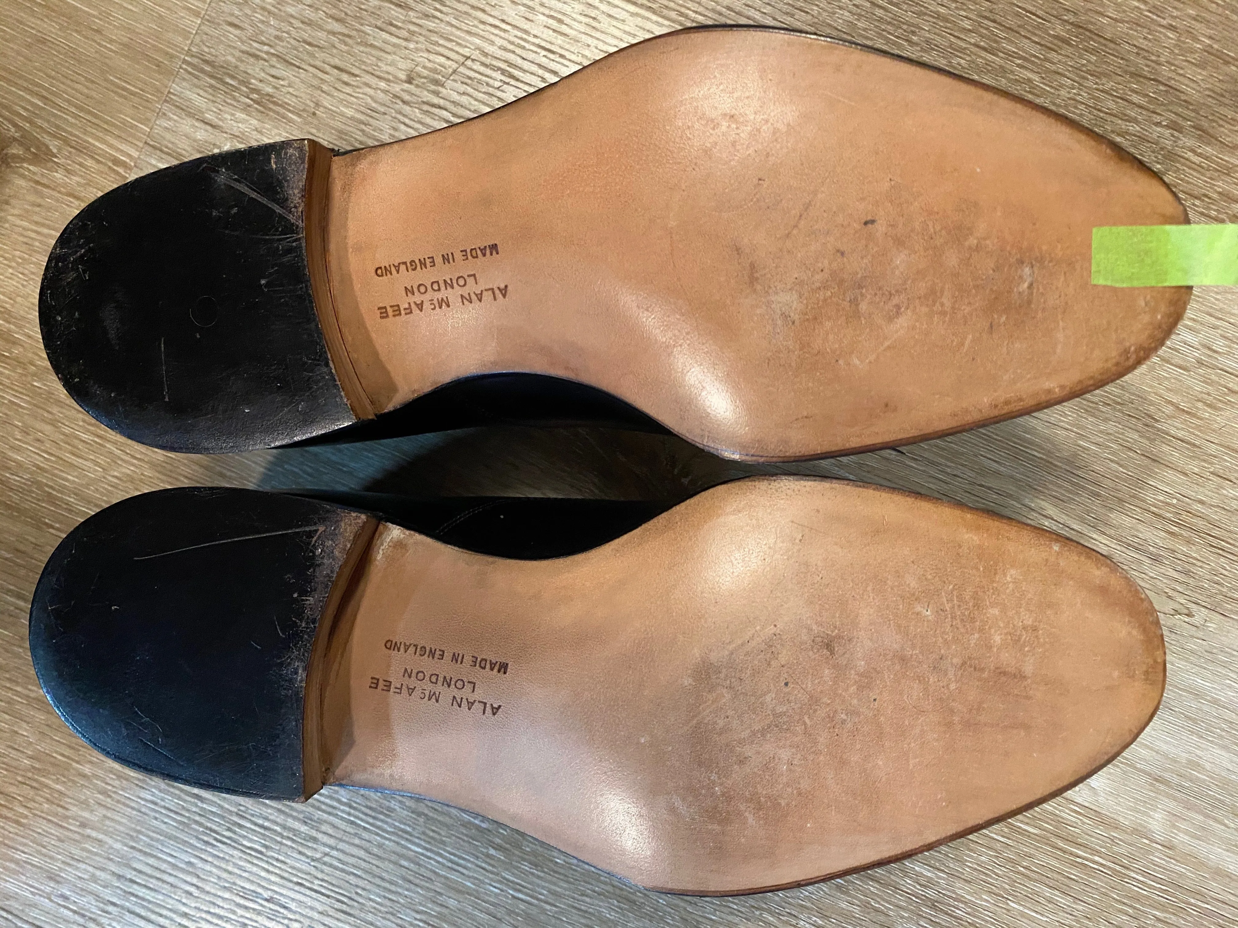 Alan McAfee Oxford Shoes 6M 38/39 (England), SOLD