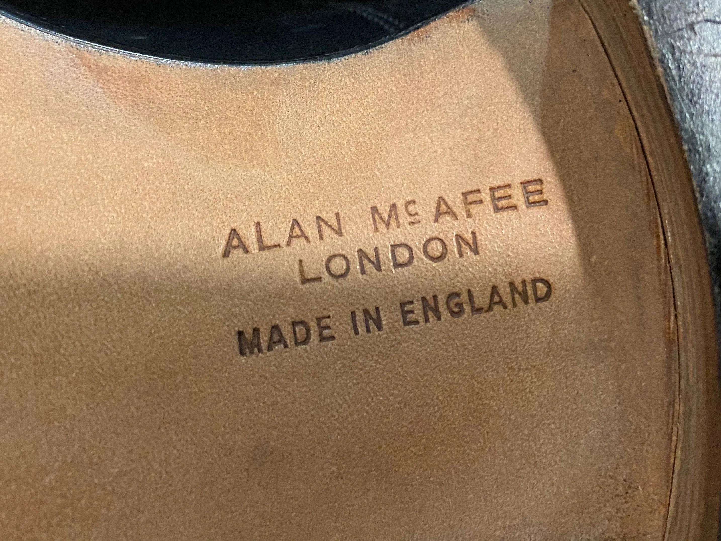 Alan McAfee Oxford Shoes 6M 38/39 (England), SOLD