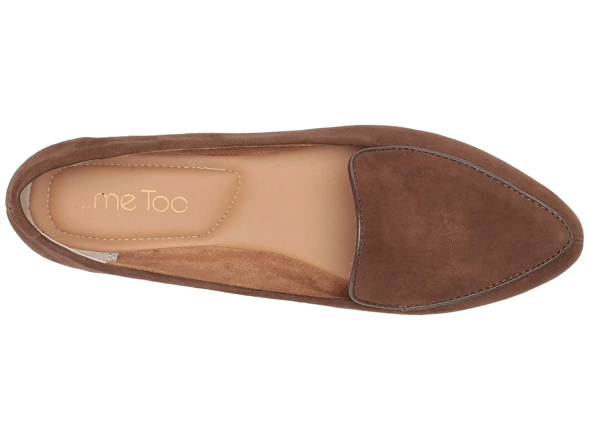 Anissa Sliver Vintage Brown Suede Me Too Wedge Loafers