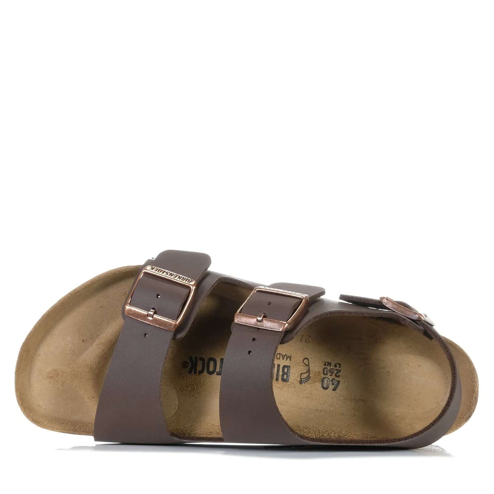 Birkenstock Milano Birko-Flor (Regular) Dark Brown