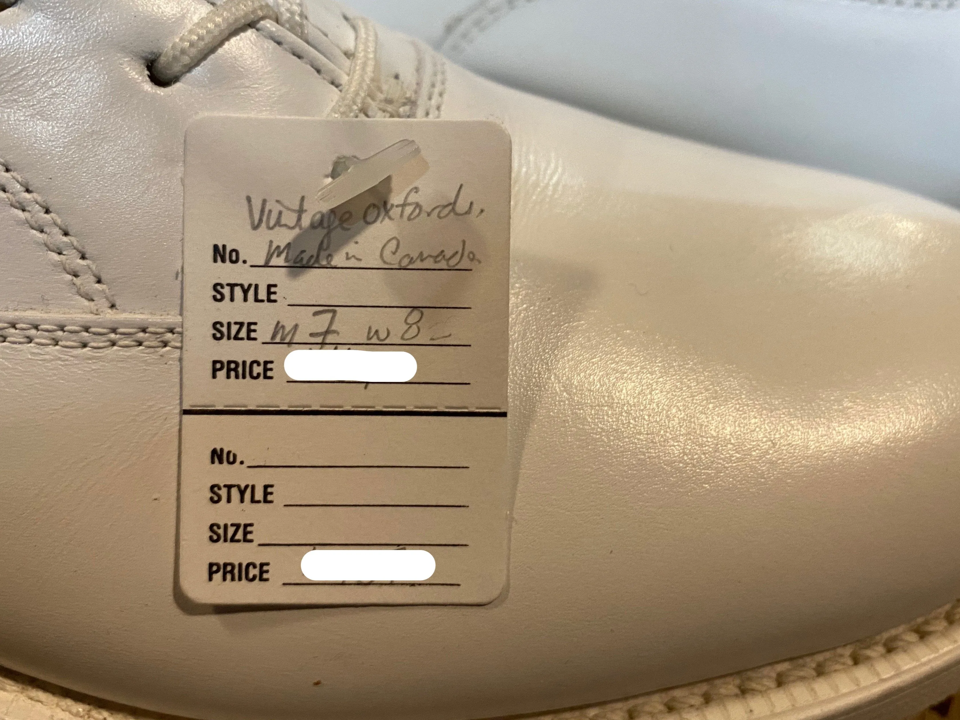 Canada West Oxford Military Issue Shoes 7M 39/40 (Canada)