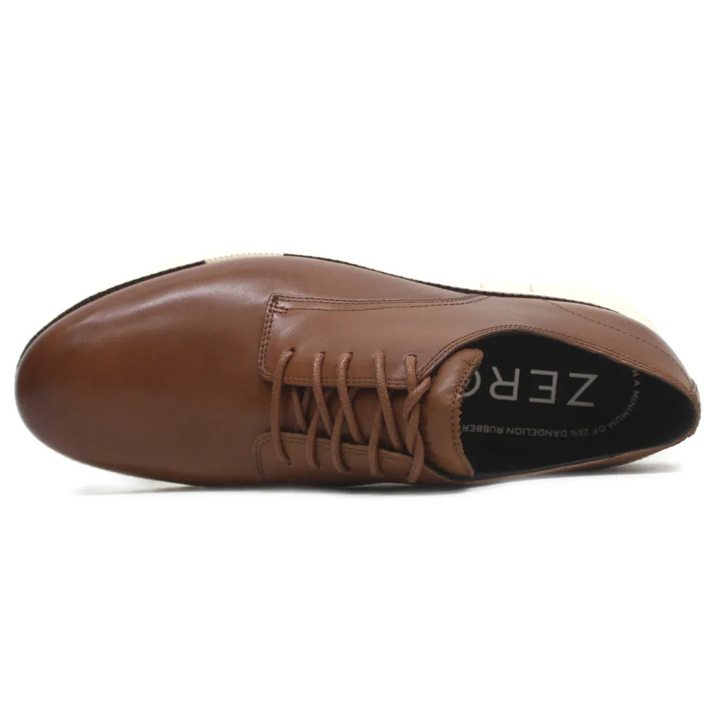 Cole Haan Zerogrand Remastered Plain Toe Full Grain Leather Men's Lace Up Shoes
