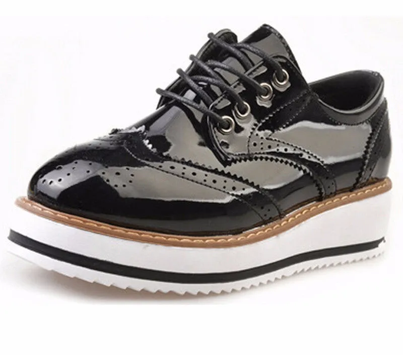 England Style Women's Vintage Oxfords