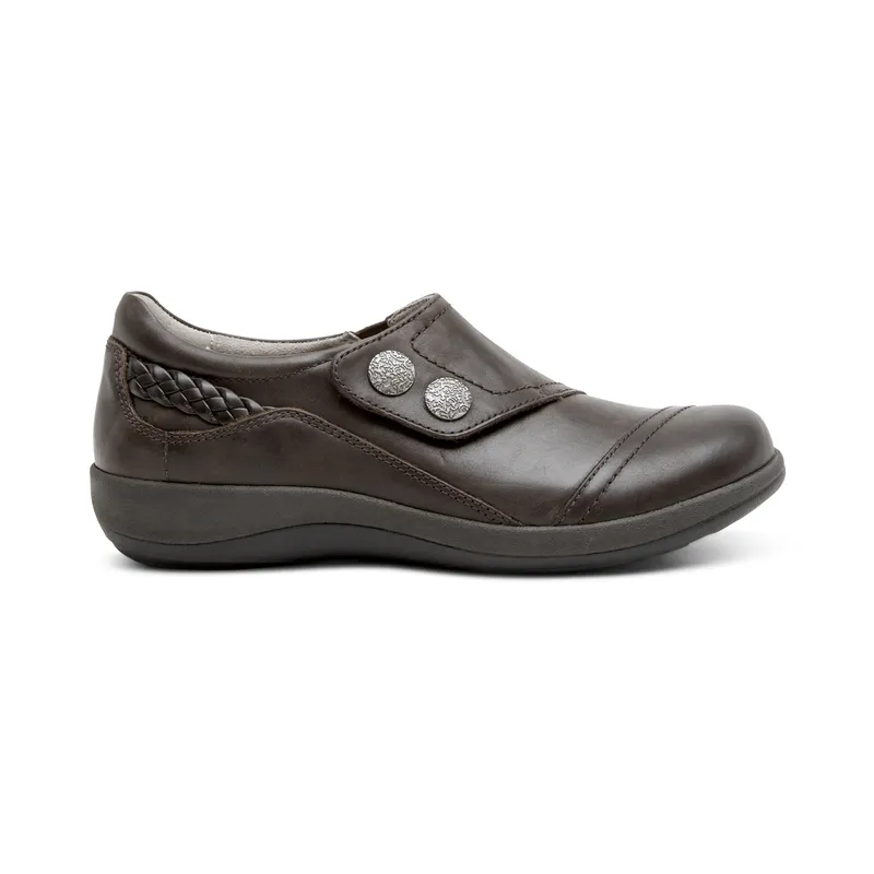 Karina Monk Loafer in Iron
