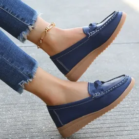 Ladies Fashion Low Top Flats Loafers