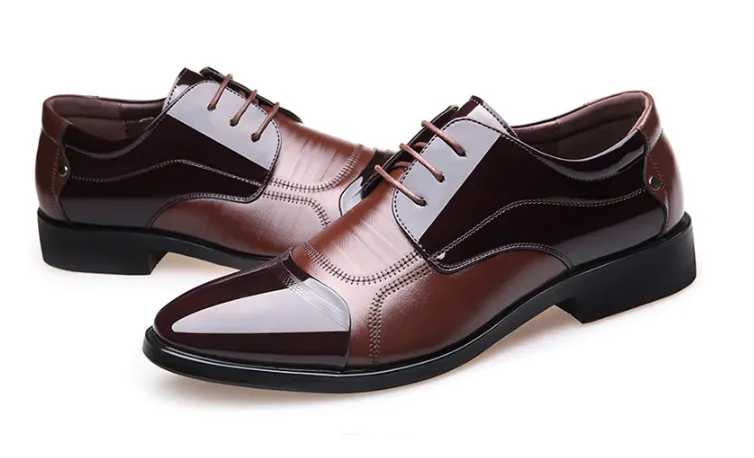 Men's Spring Genuine Leather Oxfords