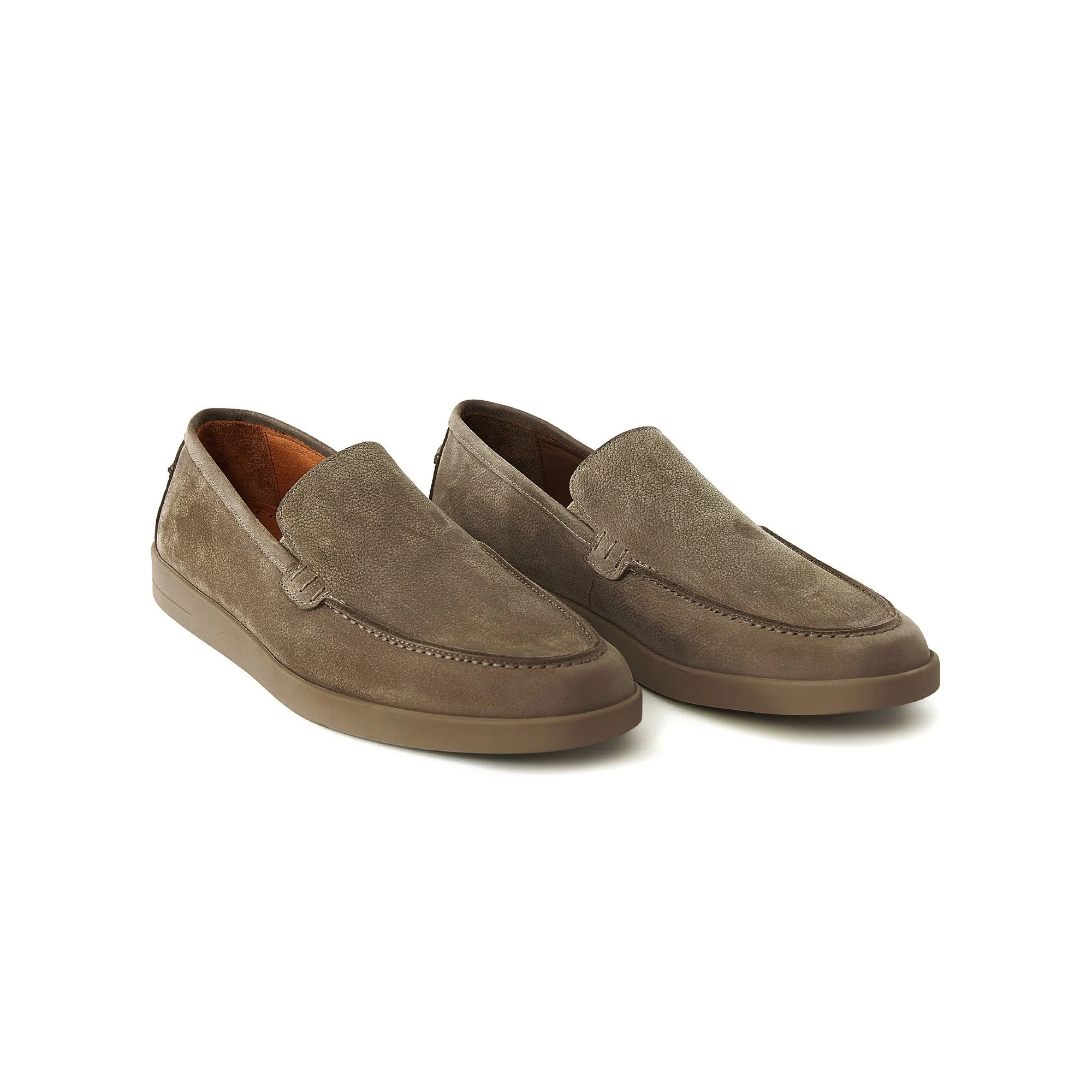 Men's Suede Calf Leather Handmade Loafer M7011