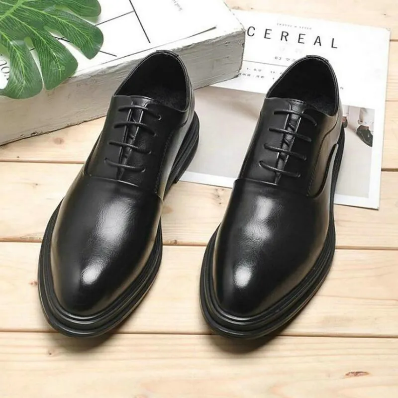 Men's Wedding Dress Shoes With Pointed Toe