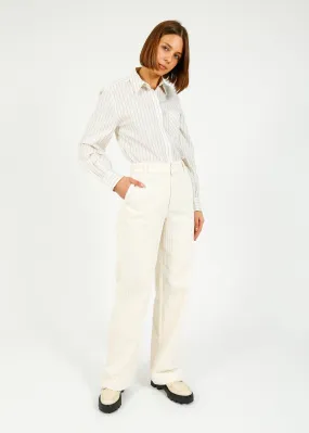 PAIGE Danielle Trouser in Ivory