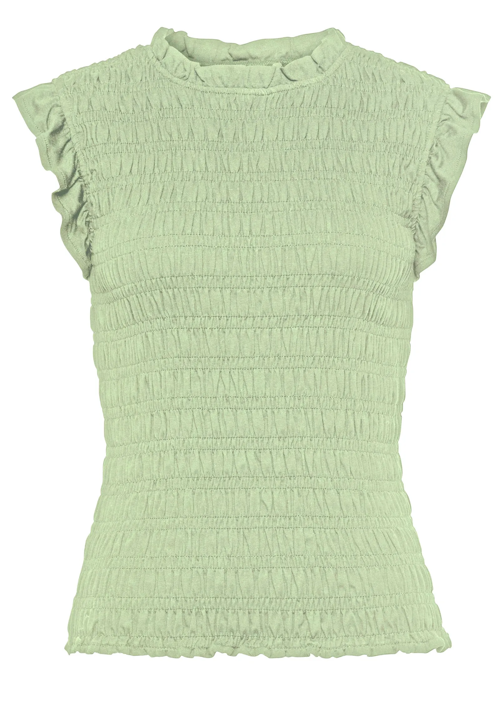 Smocked Tank Top - Mint