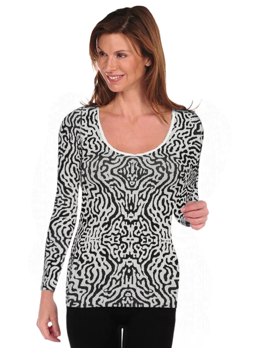 Tribal Python Long Sleeve U Neck (774UN)