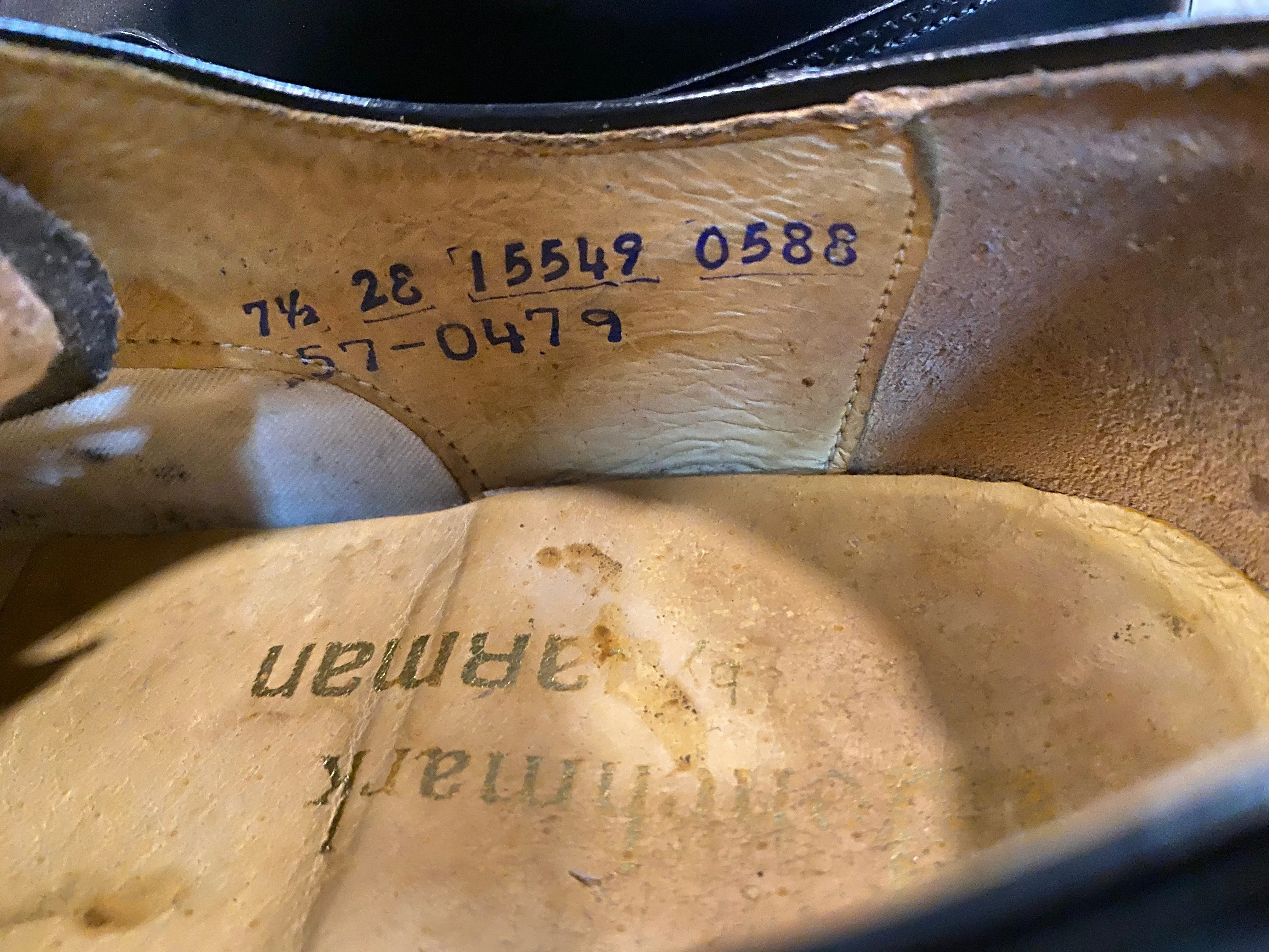 Wingtip Jarman Benchmark Oxford Shoes 7.5M 40/41 (Canada)